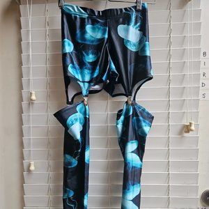 Blackmilk Jelly Suspender Leggings